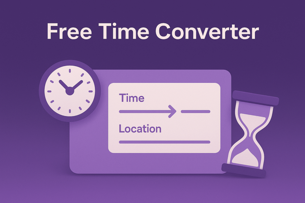 Free Time converting tool