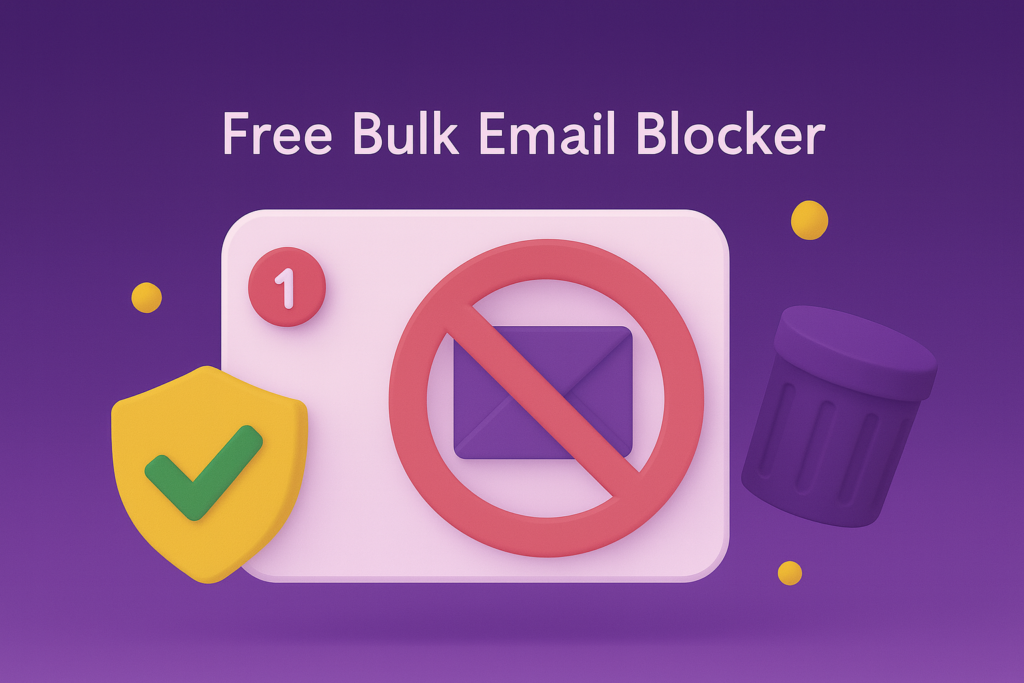 Free Bulk Email blocking tool