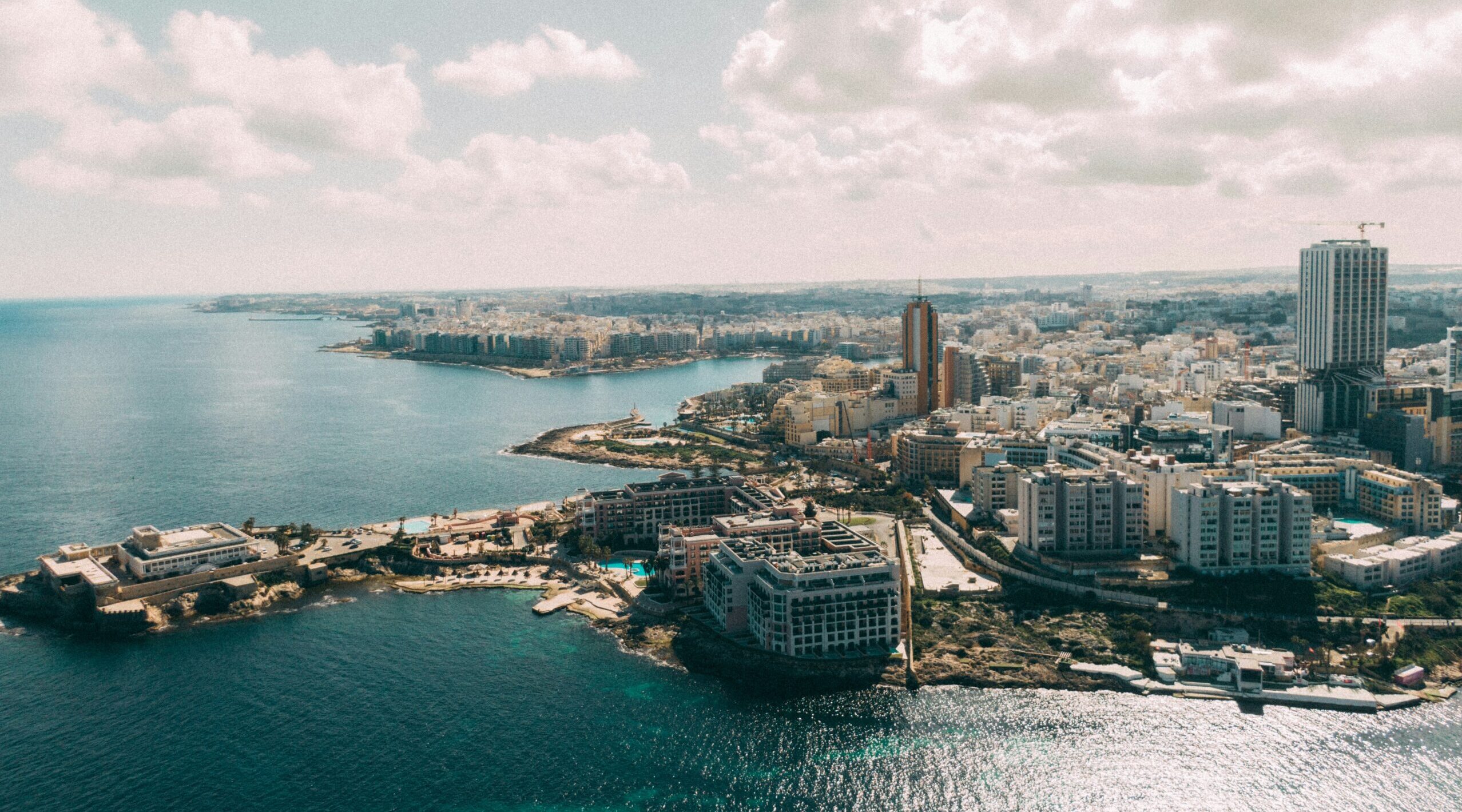 Sliema seafront promenade, Malta