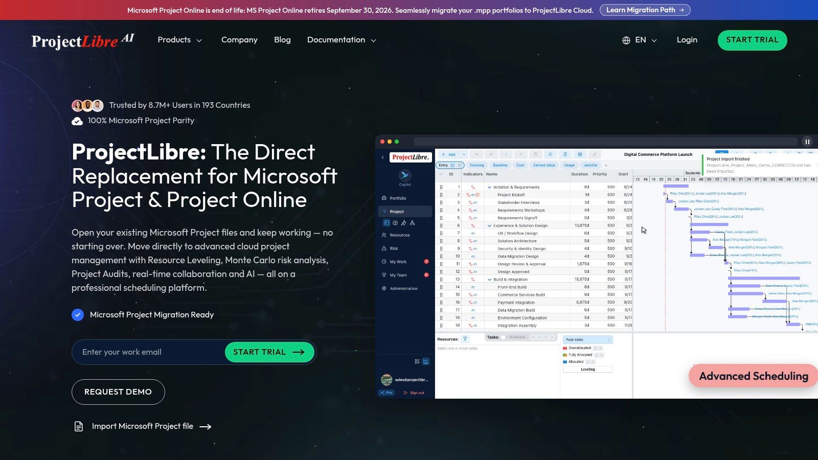 ProjectLibre Desktop